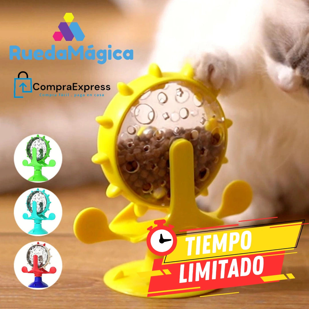 RuedaMágica™ - Diversión, Alimentación y Cuidado para tus Mascotas